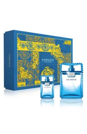 Versace Man Eau Fraiche Eau De Toilette Set ($133 Vlaue) Versace Man Eau Fraiche Eau De Toilette Set ($133 Vlaue)