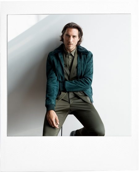 All-Time Man: Guillaume Macé Models Monochromatic Fashions for Zara