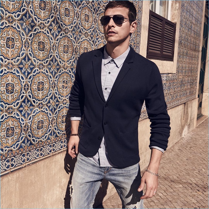 Smart style is front and center as Alexandre Cunha connects with s.Oliver.