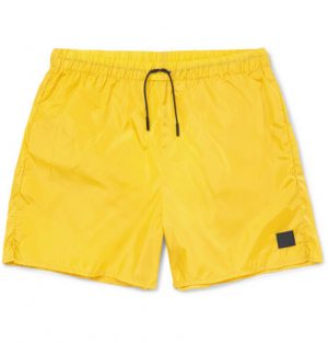 Acne Studios - Perry Mid-Length Swim Shorts - Men - Yellow Acne Studios - Perry Mid-Length Swim Shorts - Yellow
