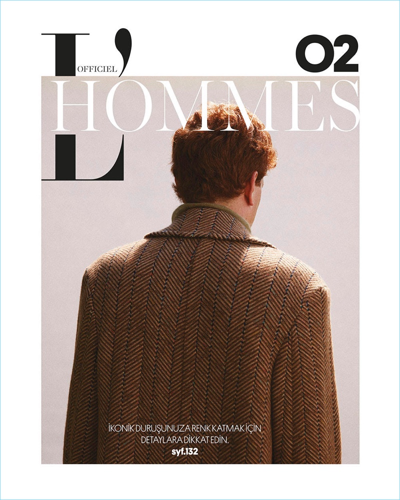 Adams Ziade Connects with L'Officiel Hommes Turkey for Cover Story