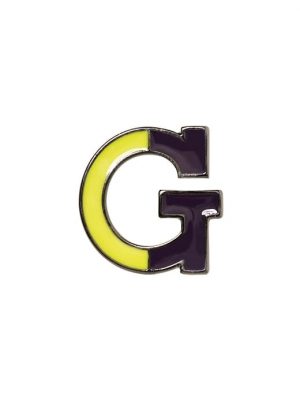 Banana Republic Mens BR x Kevin Love Enamel G Pin Yellow Size One Size Banana Republic Mens BR x Kevin Love Enamel G Pin Yellow Size One Size