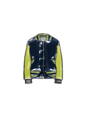 Banana Republic Mens BR x Kevin Love Enamel Varsity Jacket Pin Gold Multi Size One Size Banana Republic Mens BR x Kevin Love Enamel Varsity Jacket Pin Gold Multi Size One Size