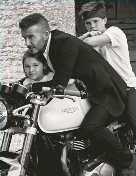 Clan B: The Beckham Family Stars in British Vogue Cover Story