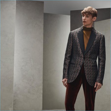 Christopher Einla & Oliver Houlby Embrace Elegant Style for Cerruti 1881 Fall '18 Campaign