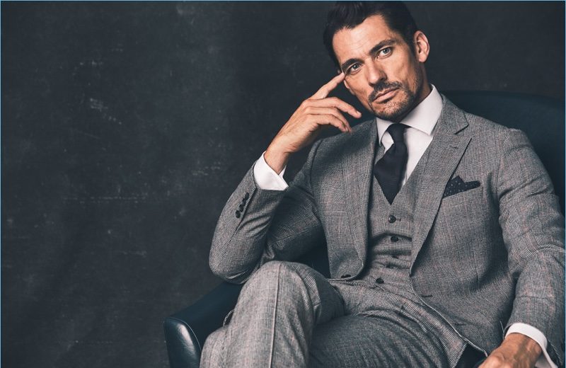 David Gandy Finds Sartorial Stride with Latest Marks & Spencer Collaboration