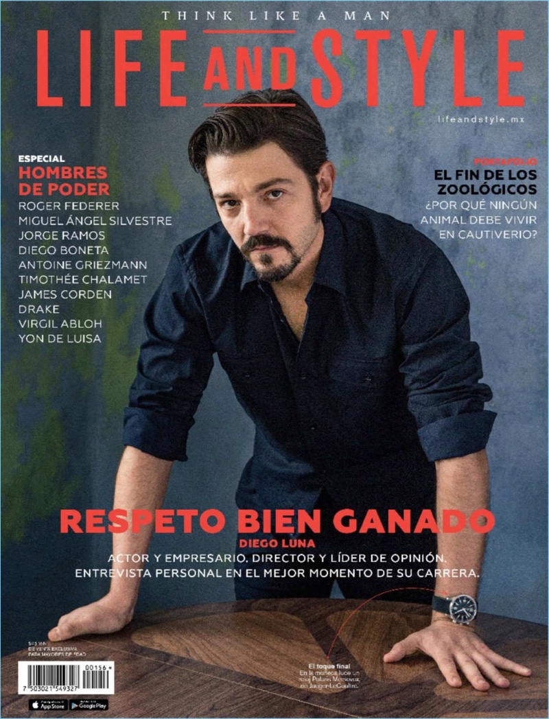 Diego Luna covers Life and Style México.