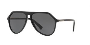 Dolce & Gabbana 59 Black Pilot Sunglasses - dg4341 Dolce & Gabbana 59 Black Pilot Sunglasses - dg4341