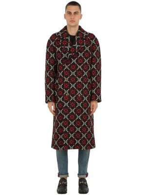 Double Breasted Gg Supreme Wool Coat Double Breasted Gg Supreme Wool Coat