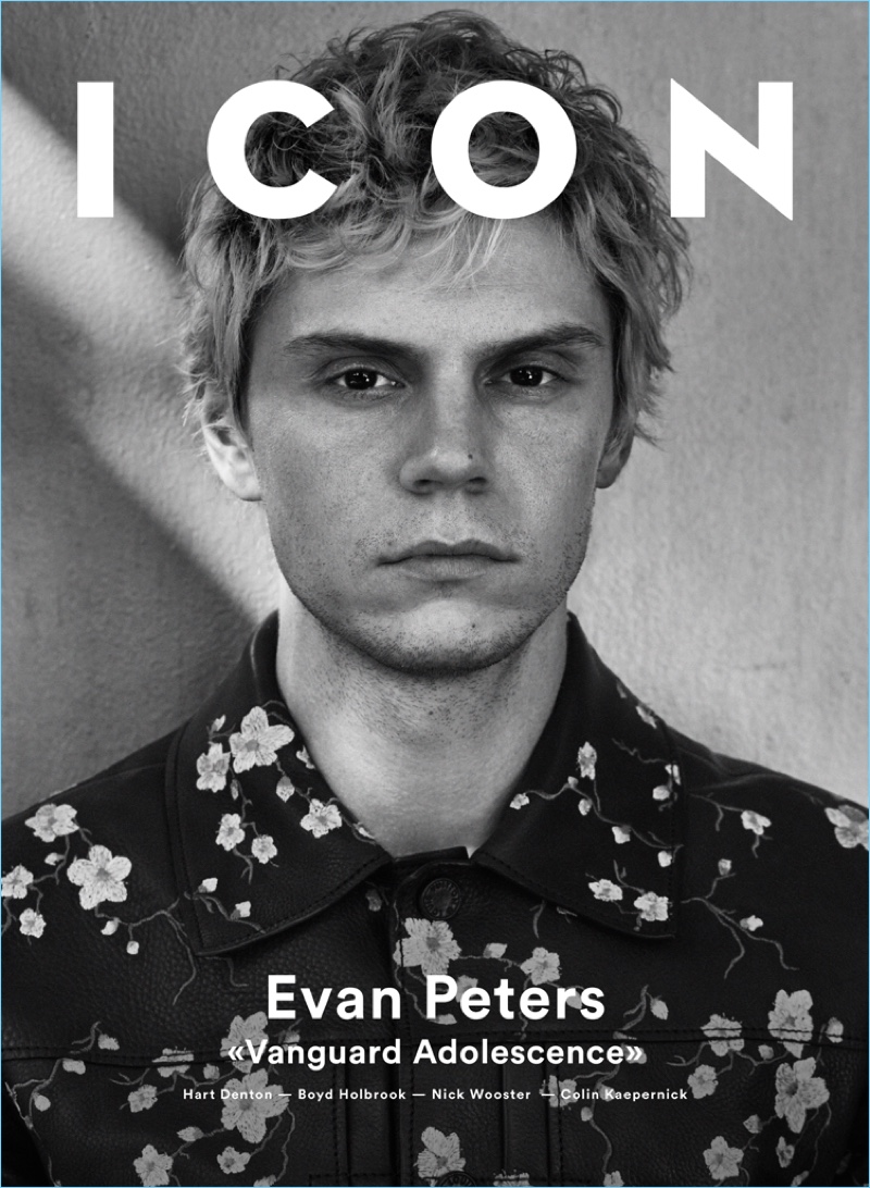 Evan Peters covers Icon magazine. » Evan Peters Covers Icon, Talks 'American Horror Story' Evan Peters covers Icon magazine.