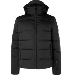 Fendi - Appliquéd Quilted Down Ski Jacket - Men - Black Fendi - Appliquéd Quilted Down Ski Jacket - Black