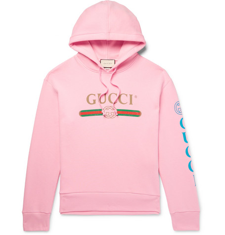 gucci dragon hoodie pink