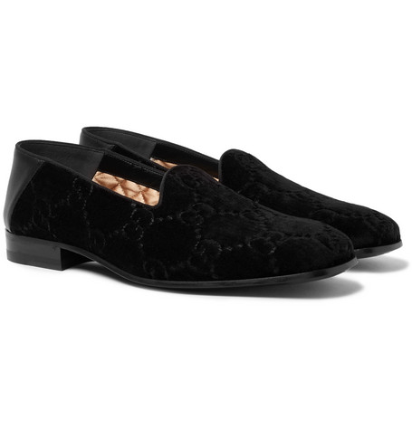 gucci collapsible heel loafer
