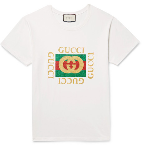 gucci distressed t shirt