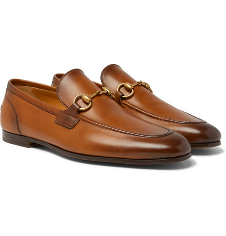 gucci horsebit loafers brown