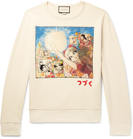 cream gucci sweatshirt