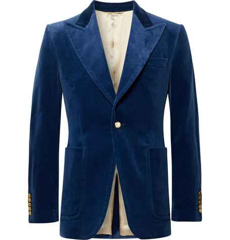 gucci blue blazer