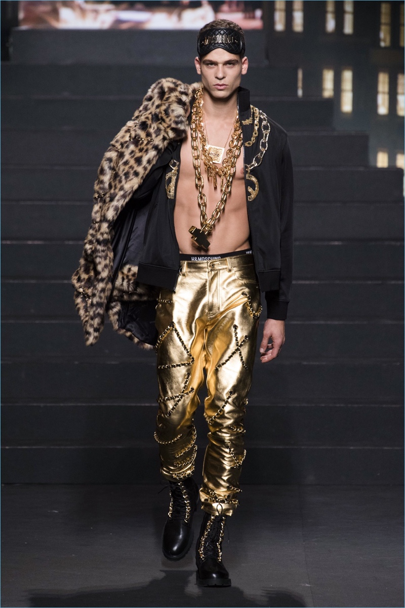 h&m moschino mens collection