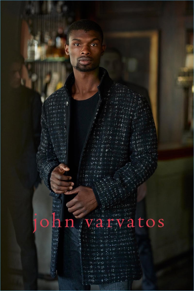 John Varvatos Star USA T-shirt basic - charcoal heather