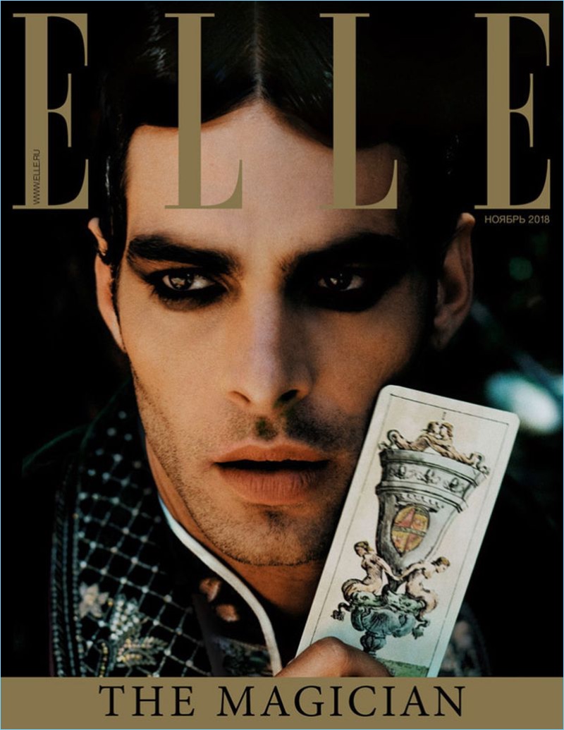 Jon Kortajarena 2018 Elle Russia Cover 001