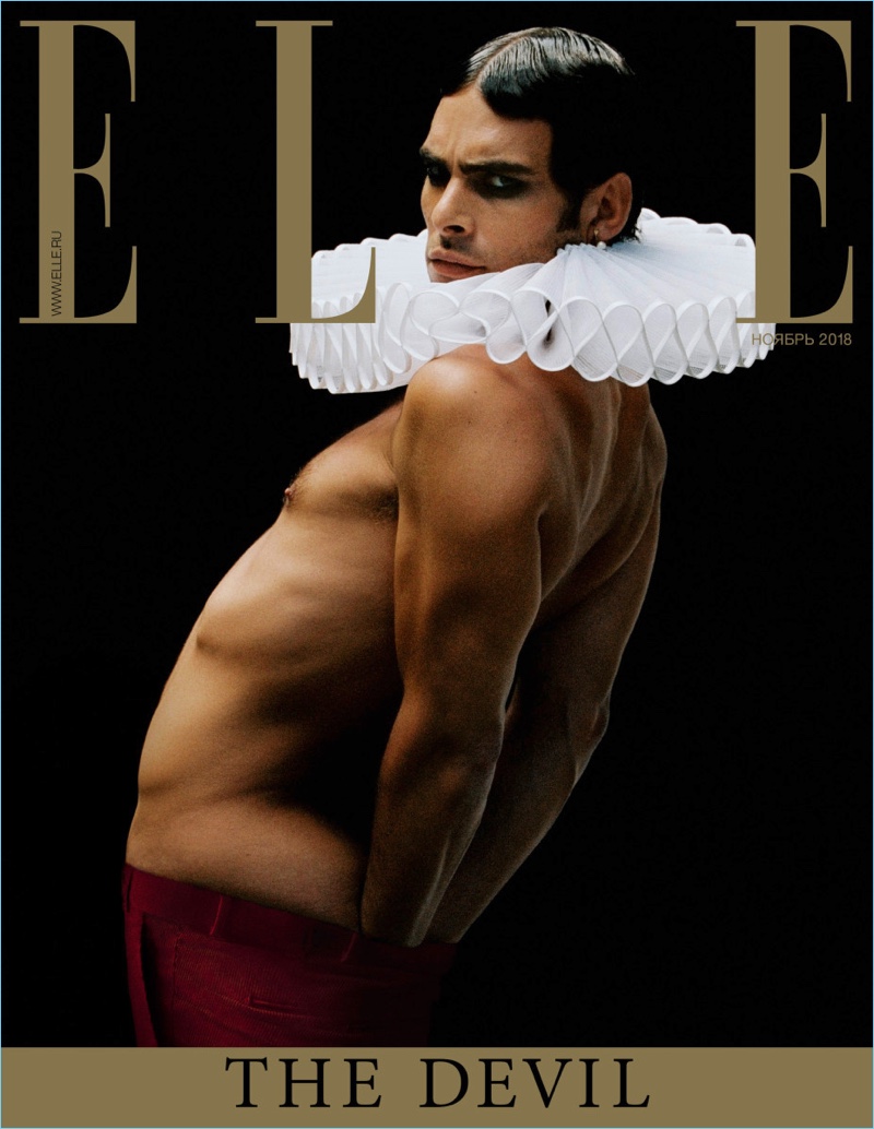 Jon Kortajarena 2018 Elle Russia Cover 003