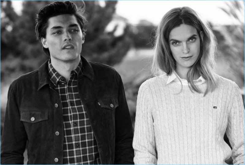 Lexington taps Isaac Weber and Mirte Maas as the stars of its fall-winter 2018 campaign. 