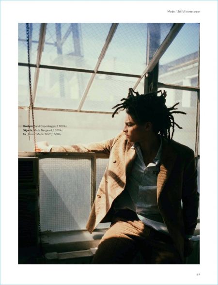 Malcolm Evans Jean-Michel Basquiat King Editorial | 2018