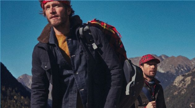Cold Mountain: Vince Dickson & Tobias Lewis Sport Rugged Style for Mango Cold Mountain: Vince Dickson & Tobias Lewis Sport Rugged Style for Mango