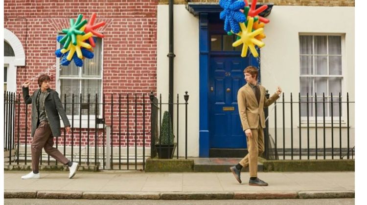 Etienne de Testa & Augustin Basso Take Hold of Balloons for Manuel Ritz Fall ’18 Campaign