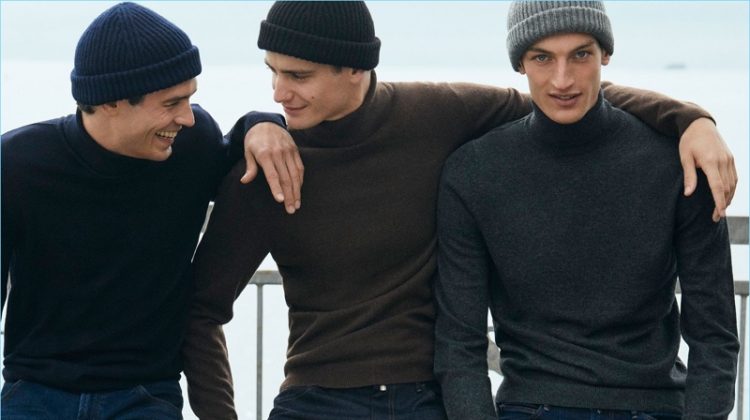 North Winds: Arthur Gosse, Ben Allen & Aaron Shandel Don Massimo Dutti Sweaters