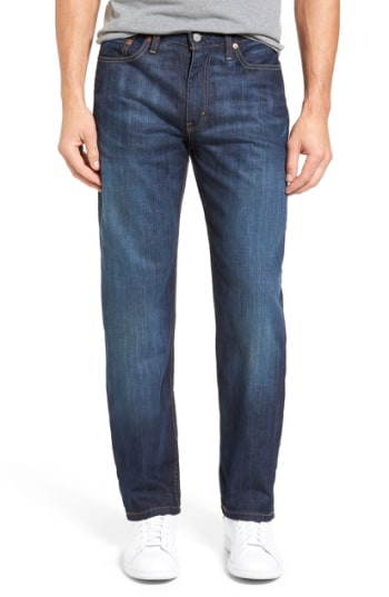 levi straight leg jeans mens