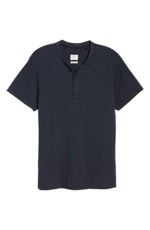 Men's Rag & Bone Slim Fit Henley T-Shirt, Size X-Small - Blue Men's Rag & Bone Standard Issue Henley T-Shirt, Size X-Small - Blue