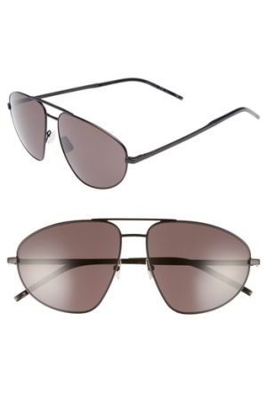 Men's Saint Laurent Sl 211 60Mm Aviator Sunglasses - Men's Saint Laurent Sl 211 60Mm Aviator Sunglasses -