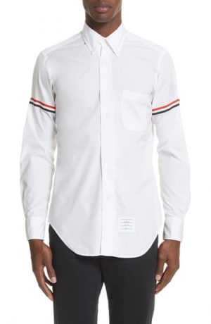 Men's Thom Browne Woven Shirt Men's Thom Browne Woven Shirt