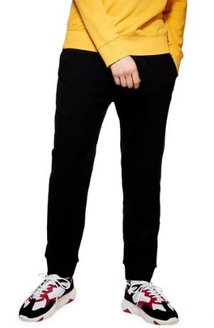 Men's Topman Tristan Jogger Pants, Size Large - Black Men's Topman Tristan Jogger Pants, Size Large - Black