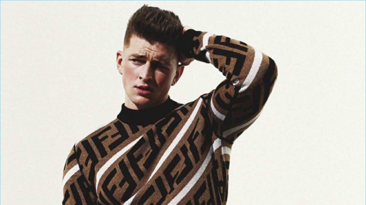 The F Word: Michael Morgan Rocks Fendi for GQ Australia