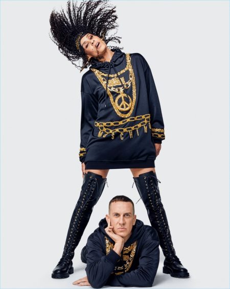 Jeremy Scott Goes Bold for Moschino [tv] H&M Collection