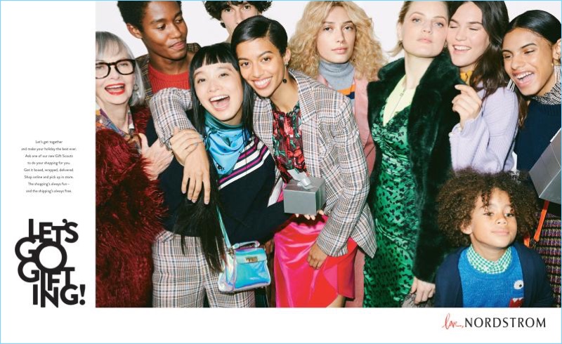 Ready for the holidays, Nordstrom unveils its new campaign.