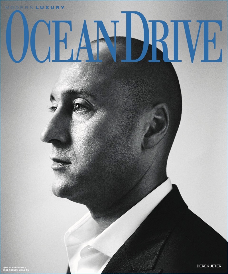 Derek Jeter covers the November 2018 issue of Ocean Drive.