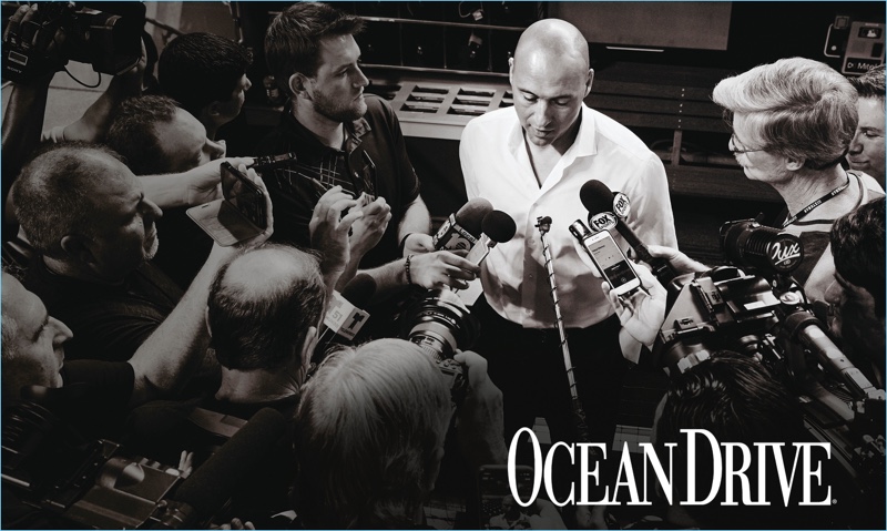 Tony Kim photographs Derek Jeter for the latest issue of Ocean Drive.