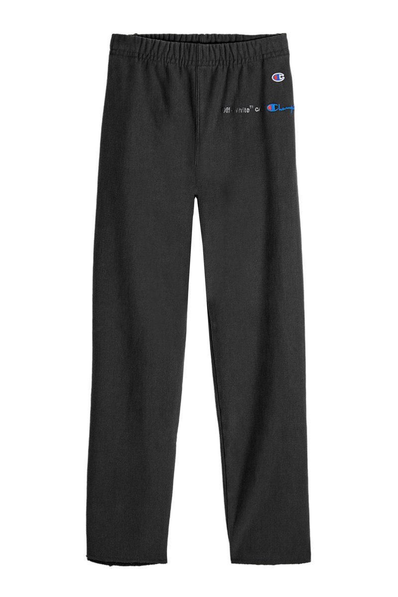 champion off white sweatpants