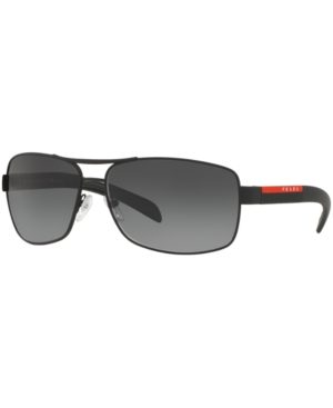 Prada Linea Rossa Polarized Sunglasses, Ps 54IS Prada Linea Rossa Sunglasses, Ps 54IS