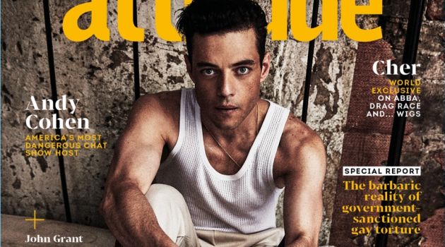 Rami Malek Covers Attitude, Dishes on Playing Freddie Mercury Rami Malek covers the October 2018 issue of Attitude magazine.