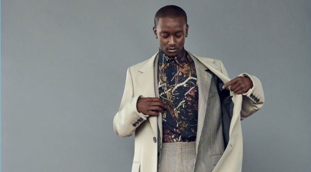 Rapper Buddy Dons Suave Styles for Barneys New York Buddy sports a fall-winter 2018 look from Lanvin.