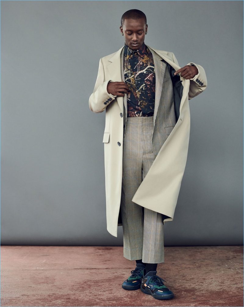 Buddy sports a fall-winter 2018 look from Lanvin. » Rapper Buddy Dons Suave Styles for Barneys New York Buddy sports a fall-winter 2018 look from Lanvin.