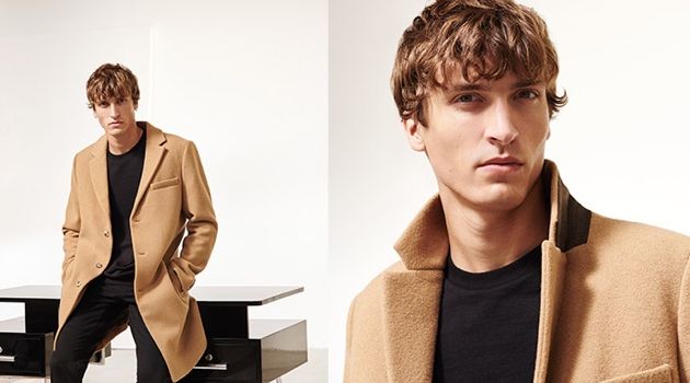 Essential Selection: Tim Dibble Models Reserved Fall '18 Premium Collection Tim Dibble models a look from Reserved's fall-winter 2018 premium collection.