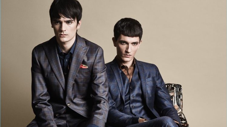 Alain-Fabien Delon and Jakob Wiechmann star in SAND Copenhagen's fall-winter 2018 campaign.