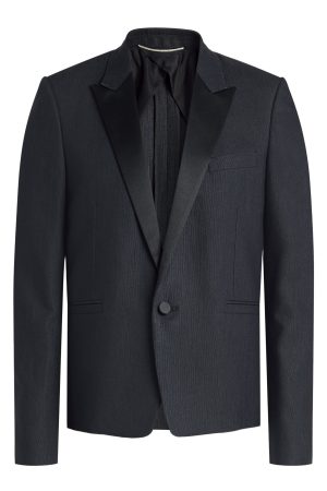 Saint Laurent Tailored Silk Blazer Saint Laurent Tailored Silk Blazer