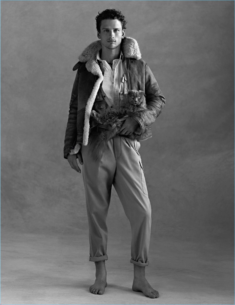 Simon Nessman Vogue Hommes Paris 002