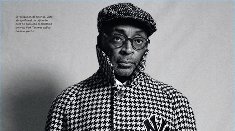 Front and center, Spike Lee dons Gucci.
